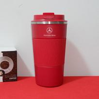 Termosinis kavos puodelis Nerūdijančio plieno kavos puodelis Kelioninis puodelis Mercedes Benz AMG W203 W206 W220 W205 W211 W210 GLA GLK GLE GLC CLA juoda