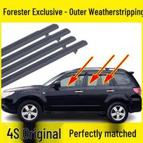 Atsparus vandeniui guminis sandarinimo profilis Subaru Forester 08-12 langui ir durims Left Rear Door [High Quality]