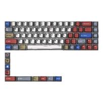 78Keys Palette Mixed Lights BOWs Keycaps Set Original Profile PBT Thermals Sublimation for 60% 61 64 68 Keyboards