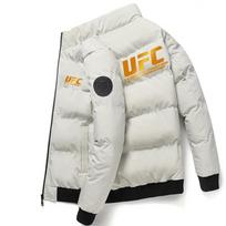 UFC Men's Lightweight Stand Collar Winter Cotton Padded Jacket 2XL