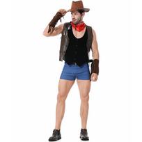 Naujas Helovino Vakarų Kaubojus Vyriškas Suaugusiųjų Baro vakarėlių Cosplay kostiumas M