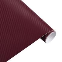 3D Anglies Pluošto Vinilo Plėvelė 10*100cm Automobilio Lipdukas Vandeniui Atsparus PASIDARYK pats Automobiliams Automobilių Stilius Automobilio Aksesuarai Wrap rulonas Be Oro Burbuliukų balta