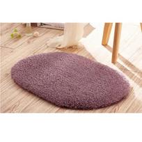 Non-slip Bathroom Mats Memory Foam Bath Rug Ellipse Mats Soft Water Absorption Bath Mats Toilet Floor Doorway Rug Thick Carpets