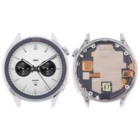 Xiaomi Watch S4 Originalus LCD Ekranas Su Jutikliniu Paviršiumi Pilnas Surinkimas Su Rėmeliu sidabras