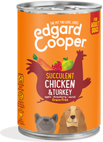 Edgard Cooper – vištiena ir kalakutiena suaugusiems šlapias maistas 400gr – (542503948530)