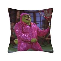 Funny Shreks Meme Pillow Case  Novelty Pillow Cover Comfy Pillowcases For Living Room Bed Chair 12x12Inch