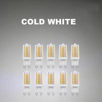 10 vnt. AC220V G9 lemputė, pritemdoma, 5W, PC, keraminė, be mirgėjimo, 2835SMD, 32 LED, itin ryški lemputė, LED lemputė namų apšvietimui WARM WHITE 10PCS
