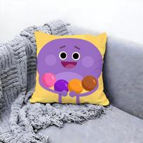 THE Bumble Nums Humble Cushion Cover Premium Comfort Reversible Pillow Cove -Two in One Design for Any Room & Car Interior 30cmx30cm