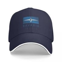 Bavaria Yachts Mėlynas Sidabrinis Logotipo Kepuraitė Madinga Atsitiktinė Beisbolo Kepuraitė Reguliuojama Kepurė Hip Hop Vasarinės Unisex Beisbolo Kepuraitės One Size