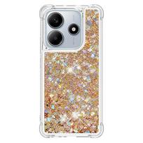 Fundas Note14 5G Smėlio dėklas Redmi Note 14 5G Coque Minkštas skystas Bling dangtelis Xiaomi Redmi Note 14 5G telefono dėklui Capa for Redmi Note 14 5G