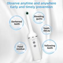 Aoresac Intraoral Camera Dental Camera Wireless Dental Endoscope With Capture Button 2MP Supports Windows Apple Android balta