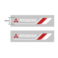 2 vnt. Automobilio lango valytuvų lipdukai Emblema Mitsubishi lancer asx outlander pajero sport l200 galant Automobilio stilius