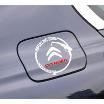 Automobilio emblemos Vinilinės Atspindinčios Kuro bako dangtelio lipdukai Decal Aksesuarai Citroen C1 C3 C4 Grand Picasso C4L C5 C6 C8 VTS Aircross