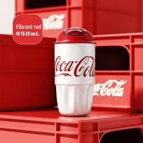 NONOO Coca-Cola 450ml Insulated Coffee Mug