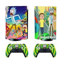 Anime Rick and Morty Decal Wrap Skin Decal Sticker for PS5 Standard Disc Console