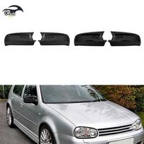 1997-2003 VW Golf MK4 Juodas Galinio Vaizdo Veidrodžio Ragų Dangtelio Apdaila Bright Black