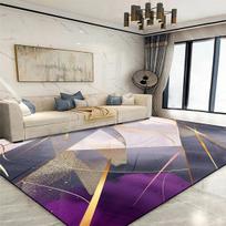 Modernus auksinių geometrinių raštų kilimas svetainei, didelio ploto dekoravimui, namų kilimai miegamajam, minkštas, neslystantis, 200x300, svetainės sofos kilimėlis 60*90cm