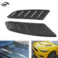 2015-2017 Ford Mustang Hood Vent Panel Decoration juoda