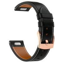 Huawei GT Series Leather Watch Band, Rose Gold Buckle, 18mm Universal Size 18mm abrikosas
