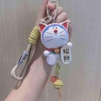 MiLing Doraemon Good Fortune Blind Box Car Charms Opened Health Cat