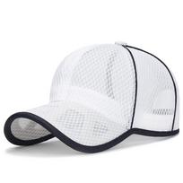 NORTHWOOD vasarinės vienspalvės tinklinės beisbolo kepurės vyrams, moterims, tėčio kepurės, pralaidžios orui kepurės, kepurės su vizoriumi 55-60 cm balta