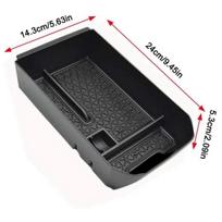 For Toyota RAV4      2024 Center Console Organizer Armrest Secondary Storage Tray Organizer Accessories Central control
