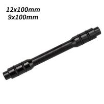 Bike Hub Axle Adapter 12mm / 15mm To 9mm 7075 Aluminum Alloy Quick Detachable Hub Axle Adapter For MTB Road Bike Wheel 15x110 to 9mm (No. 52) #1