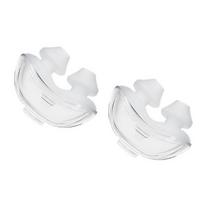 For Airfit P10 vidutinio dydžio, Pakeičiamos nosies pagalvėlės 2 vnt., CPAP reikmenys su minkštesne silikono medžiaga skaidri