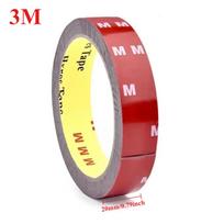 3M Automotive Adhesive Tape Double Sided Strong High Viscosity for Car Parts High Temp Resistant Fixing Mounting Patch Tape