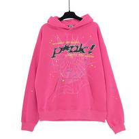 Kryžinis Originalus Velvettinis Gobtuvukas: Madingas Europos ir Amerikos stilius, Įkvėptas Young Thug, Įžymybių poros leidimas Medium pink