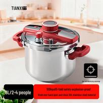 Tianxi 6L 304 nerūdijančio plieno sprogimui atsparus greitpuodis