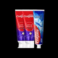 Colgate Optic White Whitening & Icy Fresh Toothpaste Set