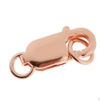 1 piece 925 Sterling Silver Lobster Claw Clasp DIY Necklace Jewelry Finding Gold