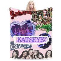 Katseye Kpop Muzikos Antklodė Kokybiška Minkšta Šilta Mesti Antklodę Žiemos Mergaitėms Berniukams Sofai Kėdei Lovai Naujoviškas Patalynės Užvalkalas 30x40in