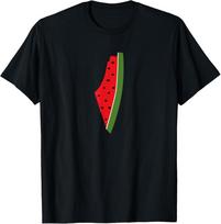 Palestinos Taika Palestinietiška arbūzo Unisex Marškinėliai XXXL