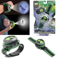 Įdomus Ben 10 Svetimų Jėgų Omnitrix Apšvietimo Projektorius Laikrodis Dovana Vaikams
