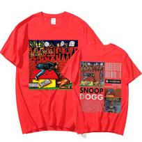 2025 Snoop Dogg Doggystyle Albumas 90s Y2K Prekės Senovinis Raperis Hiphopas 100% Grynos Medvilnės Spausdinti Marškinėliai Oversized Streetwear Y2K S