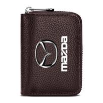 Odinis Automobilio Vairuotojo Pažymėjimo ID Kortelės Banko Kortelės Piniginė Automobilio Stilius Skirta Mazda 3 6 CX5 2 CX3 CX9 MX5 RX8 Demio MS CX5 2 Axela Demio Atenza MS GJI BK MP juoda