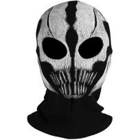 COD Cotton Fabric Ghost Mask Balaclava Skull Hood Cowl Hood Winter Cyberpunk Mask Motorcycle Bike Cycling Hiking Outdoor