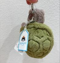 JellyCat Ponas. Timis Vėžlys Pakabukas Raktų pakabukas Miela Mergaitės Rankinės Lėlė Pliušinis Žaislas Raktų Žiedas Mielas Vėžlio Pliušinis Žaislas Kūdikių Lėlė Dovanos