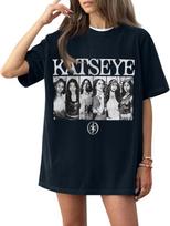 K Pop Viršūnės Katseye Marškinėliai Gražaus Chaoso Turo Marškinėliai Laisvalaikio Laisvi Spausdinti Medvilniniai Madingi T-shirt Unisex Gerbėjų Dovana S