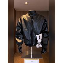 Men's Brown Leather Pilot Jacket - Spring/Autumn, Boxy Fit, American Style Baseball Design Extra Large juoda