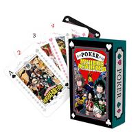 Anime Pokerio Žaislas Mano Herojus Akademija Žaidimo Kortelės Bakugou Katsuki Todoroki So Cosplay Kietas Viršelis Kolekcija Dovana