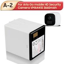 A-2 Įkraunama ličio baterija Arlo Go mobiliai HD apsaugos kamerai VMA4410 3660mAh