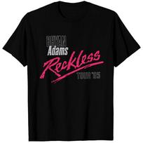 Bryan Adams Reckless Tour Cotton Black Short Sleeve S-5XL Unisex Shirt Unisex T-Shirt XXXXL