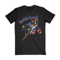 MOTORHEAD - Bomber albumo viršelio marškinėliai, Juodi medvilniniai marškinėliai, Dydis nuo S iki 5XL Unisex marškinėliai S