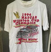 1994 NASCAR shirt Winston Cup Champions Dale Earnhardt T shirt 90s Unisex T-Shirt XL