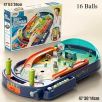 Vaikų stalo žaidimas „Pinball“, veiksmo žaislas dviem žaidėjams, kamuoliukų mūšis, rankų ir akių koordinacija, mokymasis su tėvais, smagi dovana vaikui