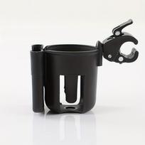A Versatile Stroller Cup Holder Featuring A Phone Mount, Designed To Hold Bottles and Water Cups for Both Trolleys and Bicycles. 1pc juoda