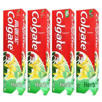 Colgate Žoliniai dantų milteliai Šviežias mėtų skonis (4-Paketas)